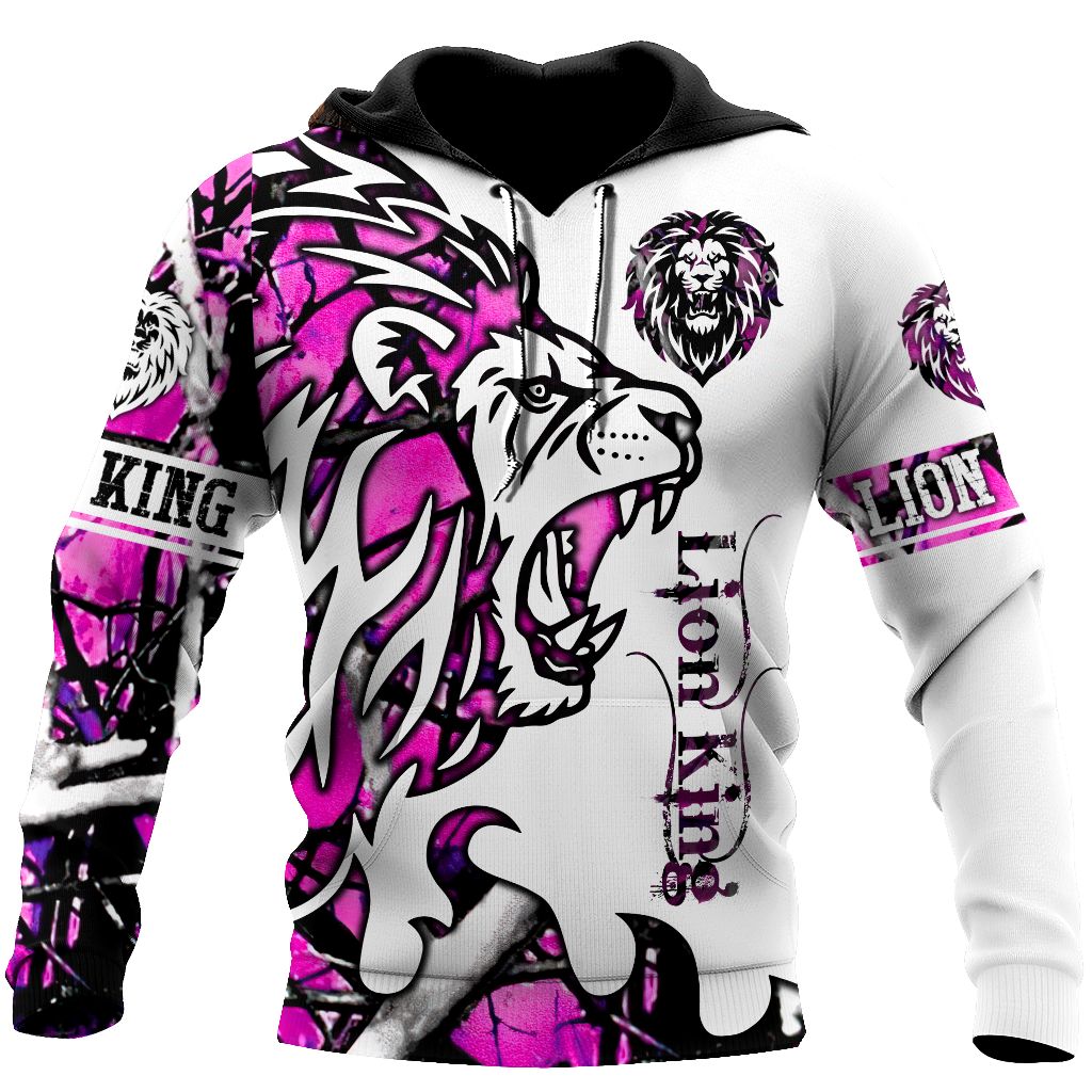 Beautiful Lion country girl Tattoo camo 3D all over printed shirts for men and women DD05272001S-Apparel-Huyencass-Hoodie-S-Vibe Cosy™