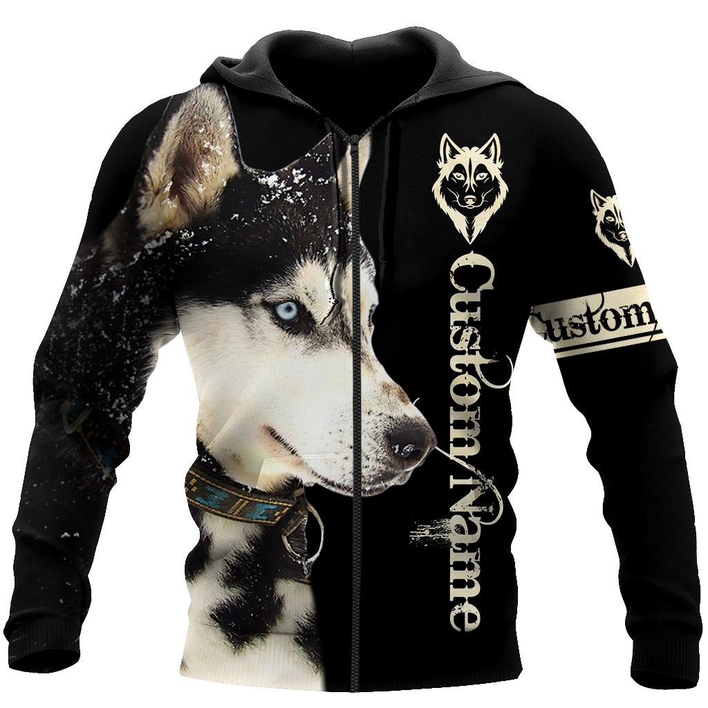 Husky custom 3d hoodie shirt for men and women DD08252002