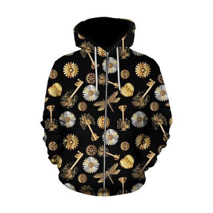 Mechanic Steampunk All Over Printed Hoodie For Men and Women DD10242001CL