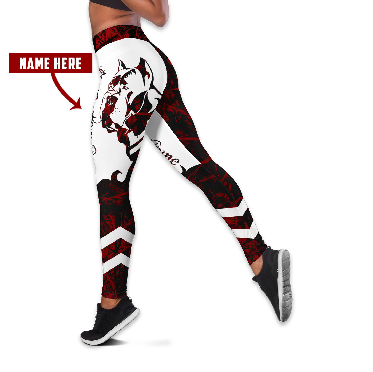Cane Corso Customize tattoos legging + hollow tank combo DD08062002S