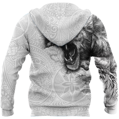 Jamaica lion roar 3d hoodie shirt for men and women DD07032002-Apparel-HG-Zip hoodie-S-Vibe Cosy™