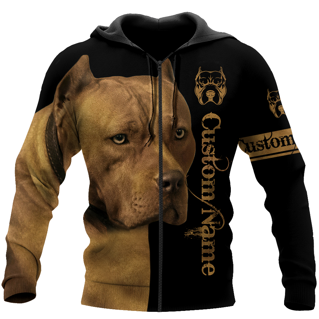 Pitbull custom 3d hoodie shirt for men and women DD08252003