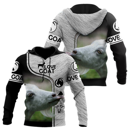 Love Goat 3D All Over Printed Shirts For Men and Women MH3007201S-Apparel-TT-Hoodie-S-Vibe Cosy™