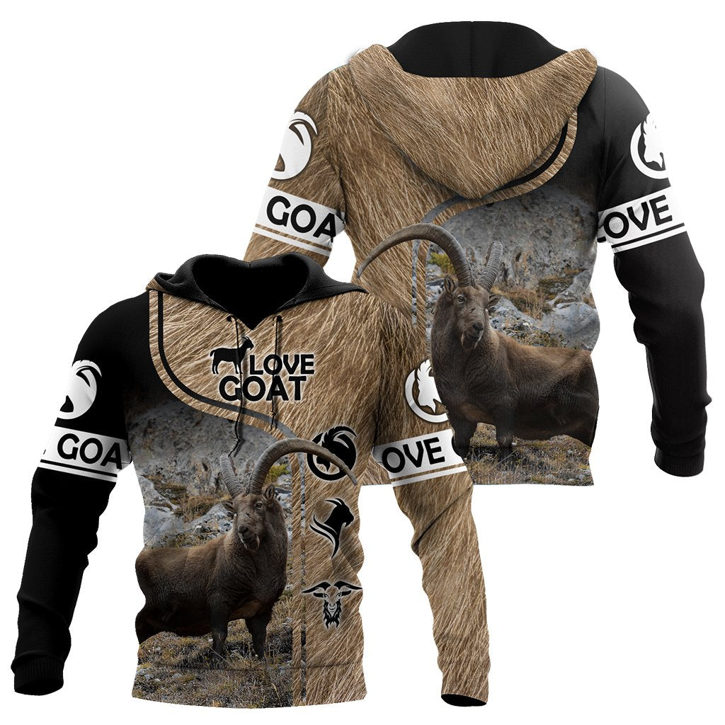 Love Goat 3D All Over Printed Shirts For Men and Women MH3007201-Apparel-TT-Hoodie-S-Vibe Cosy™