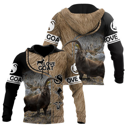 Love Goat 3D All Over Printed Shirts For Men and Women MH3007201-Apparel-TT-Hoodie-S-Vibe Cosy™