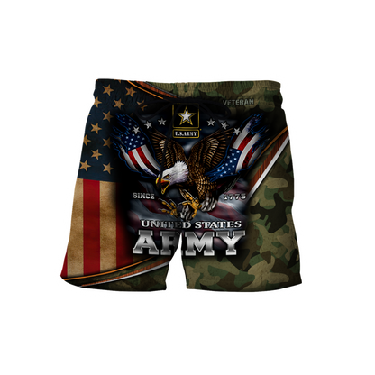 US Army Hoodie Since 1775 Eagle With American Flag Wings