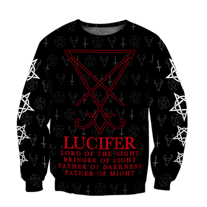 Lucifer 3D All Over Printed Hoodie DD06062001-Apparel-MP-sweatshirt-S-Vibe Cosy™