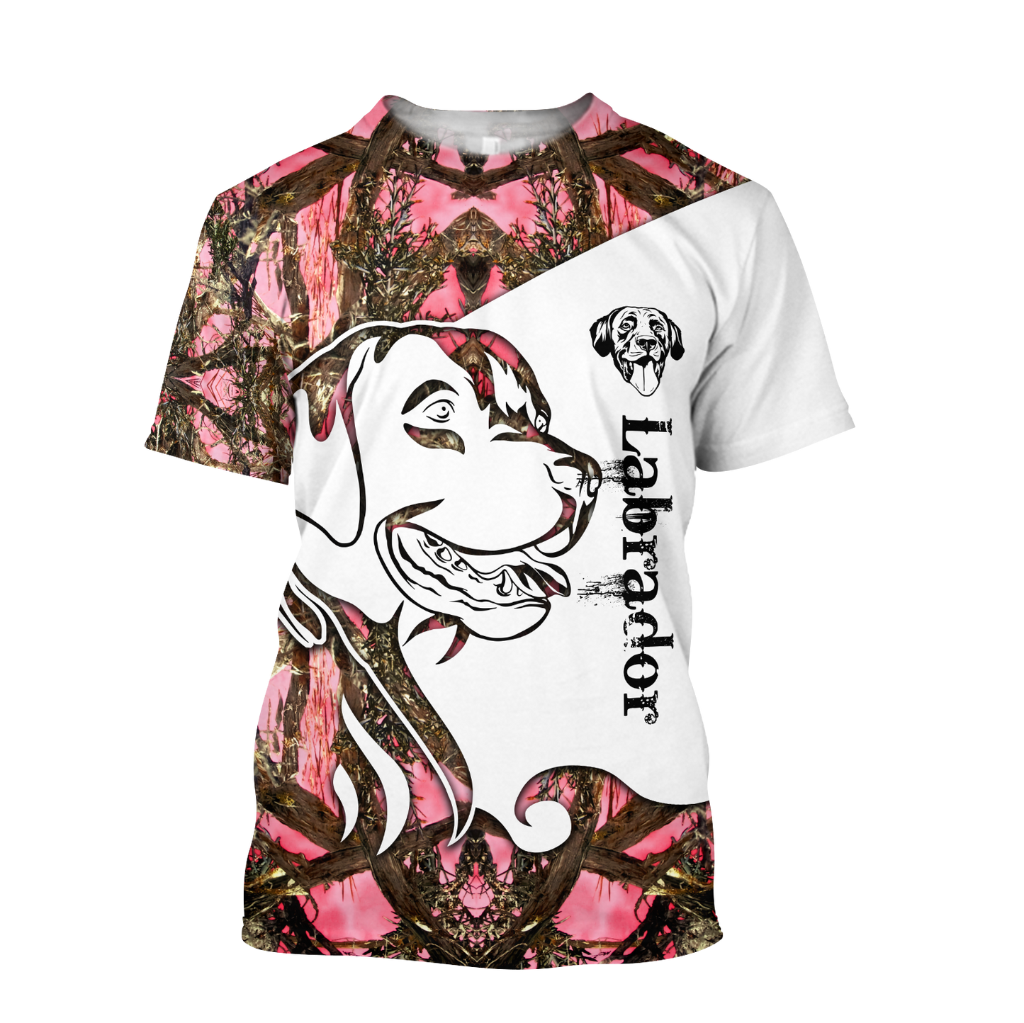 Labrador pink tattoo hoodie shirt for men and women DD08272001