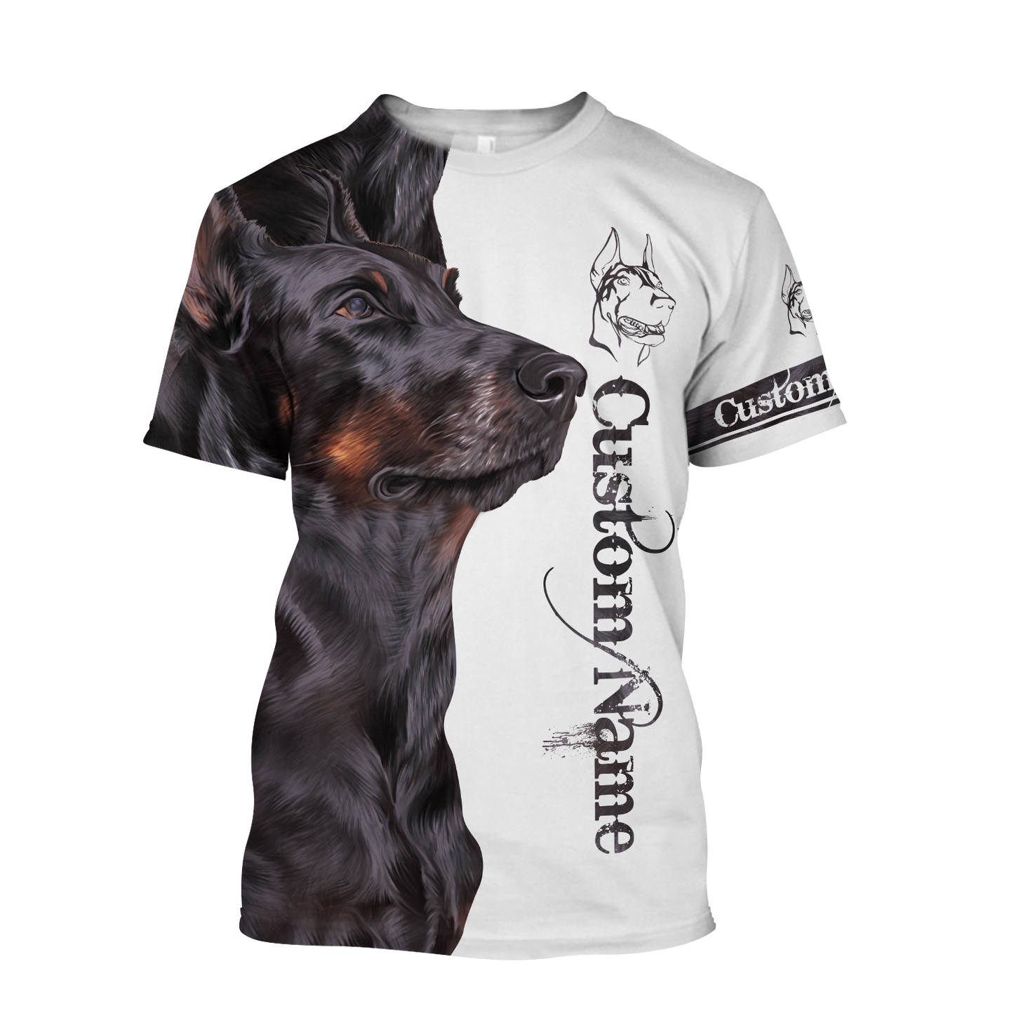 Doberman 3d custom hoodie shirt for men and women DD08292002