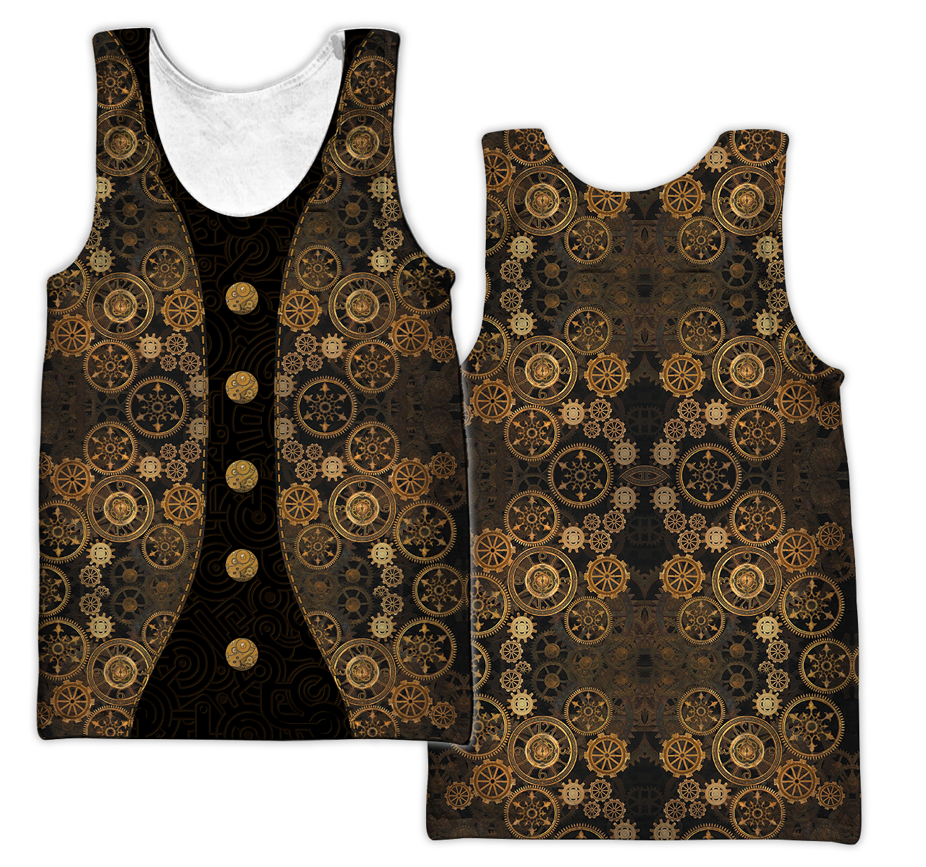 Steampunk Mechanic All Over Printed Hoodie For Men and Women DD10242002CL