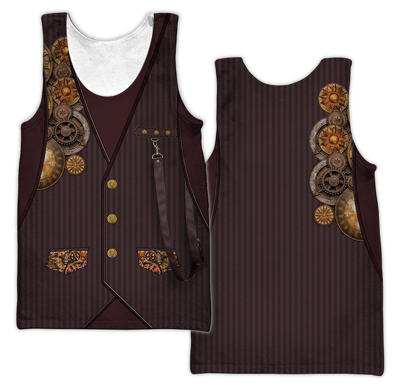Steampunk Mechanic All Over Printed Hoodie For Men and Women DD10262001
