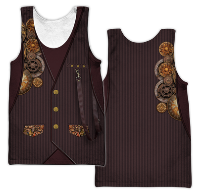 Steampunk Mechanic All Over Printed Hoodie For Men and Women DD10262001
