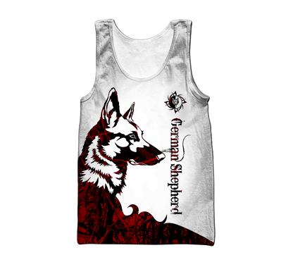 German shepherd custom 3d hoodie shirt for men and women DD08052001S
