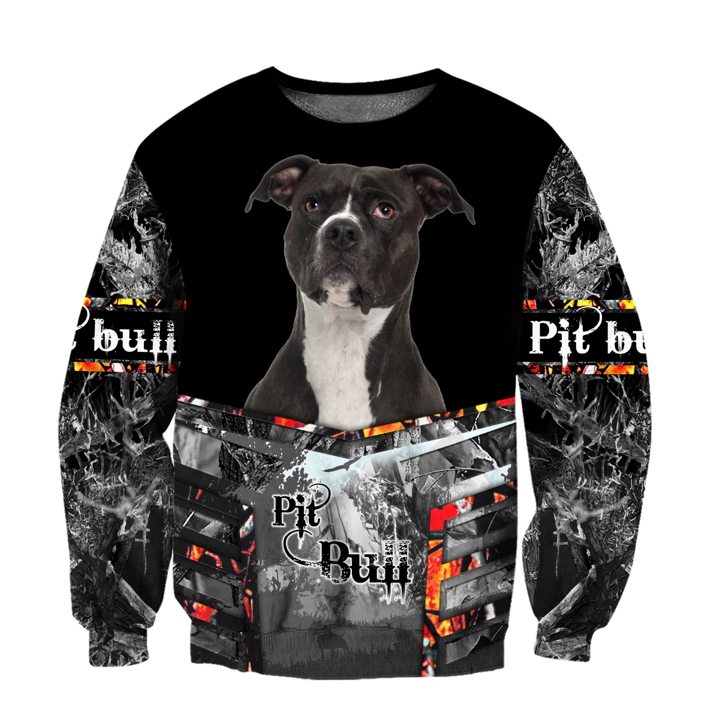 Pitbull 3d hoodie shirt for men and women DD10152001