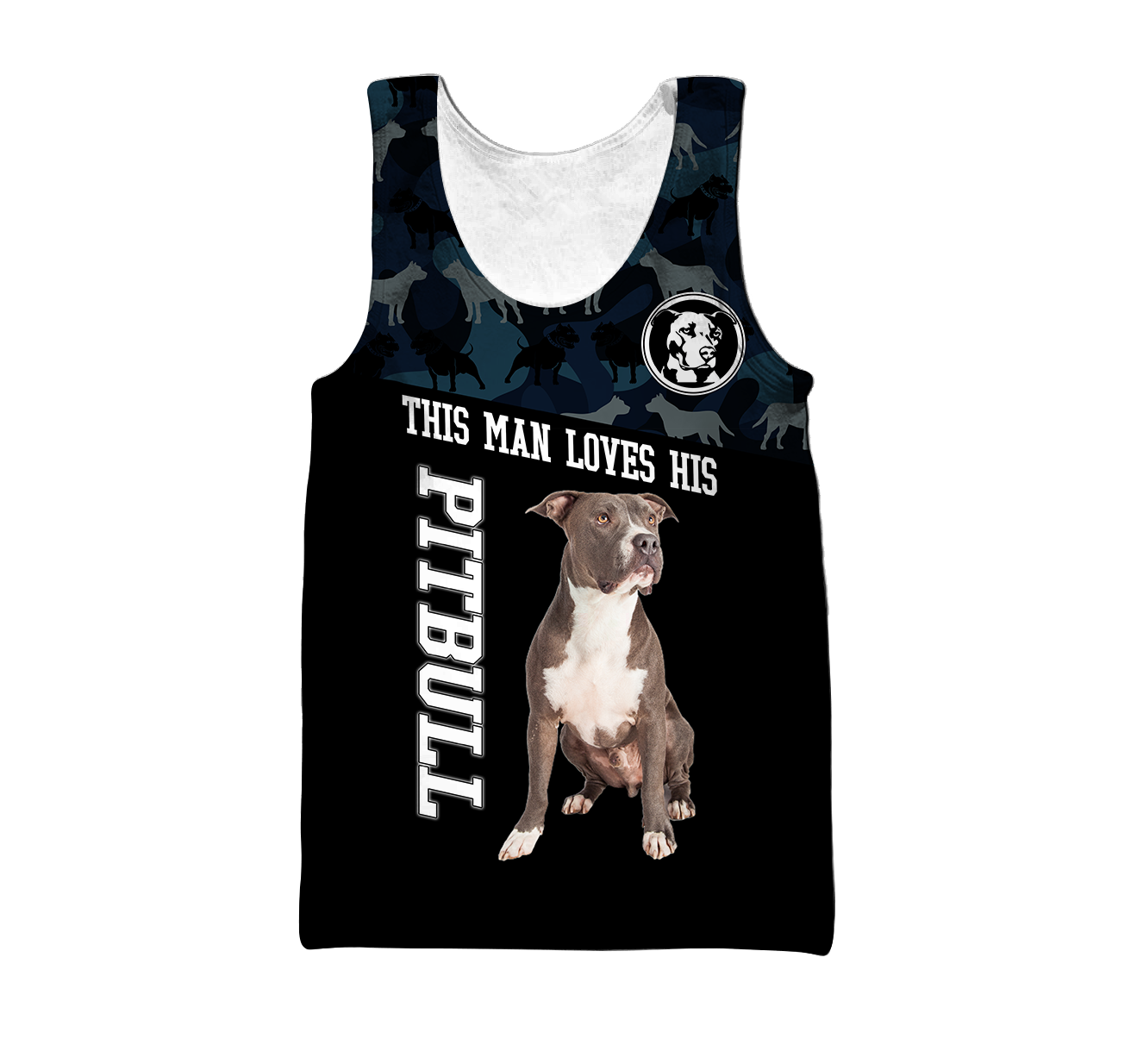 Pitbull 3d unisex shirt DD11022002