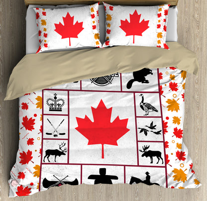 Canada Bedding Set NTN07302001-LAM-LAM-US Twin-Vibe Cosy™