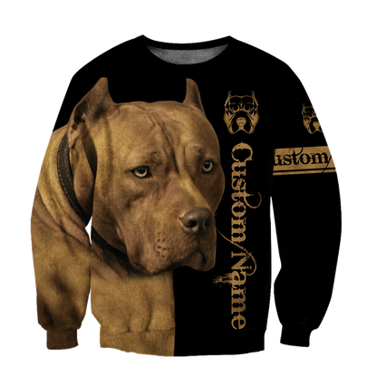 Pitbull custom 3d hoodie shirt for men and women DD08252003