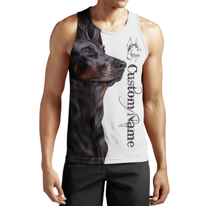 Doberman 3d custom hoodie shirt for men and women DD08292002