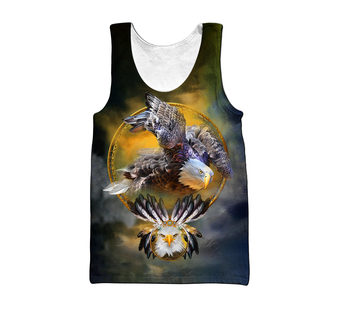 The Great Eagle 3D All Over Print Hoodie DD08242002