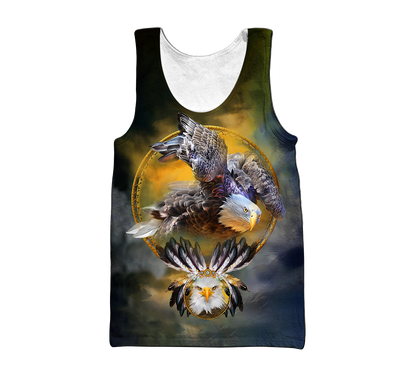 The Great Eagle 3D All Over Print Hoodie DD08242002