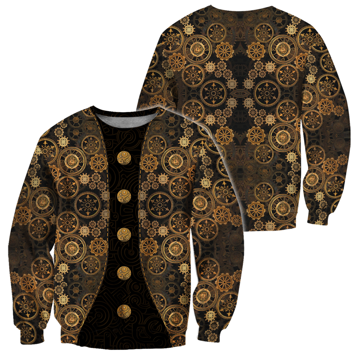 Steampunk Mechanic All Over Printed Hoodie For Men and Women DD10242002CL