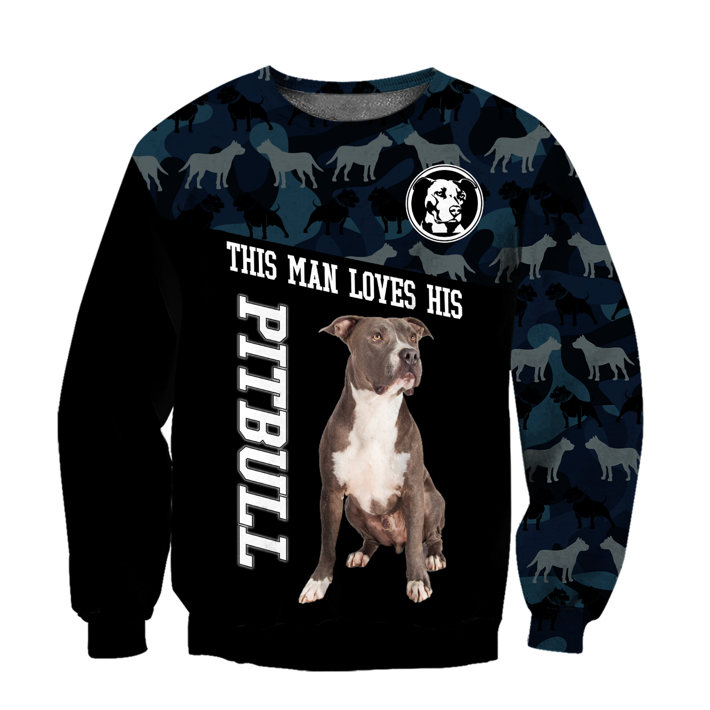Pitbull 3d unisex shirt DD11022002
