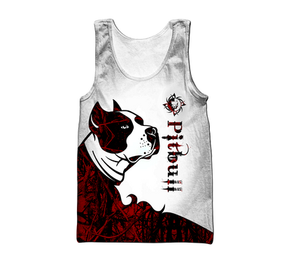 Pitbull custom 3d hoodie shirt for men and women DD08052003S