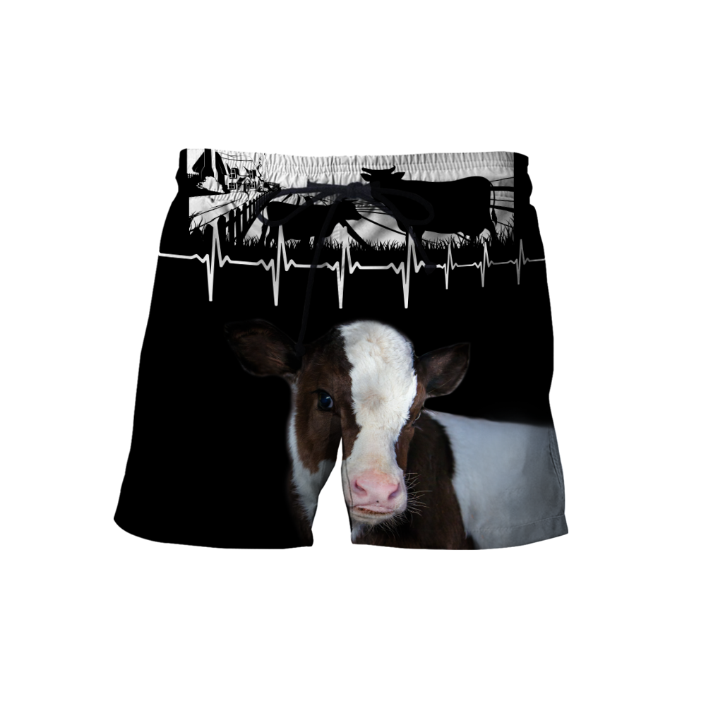 Cow 3d hoodie shirt for men and women DD10192003ST