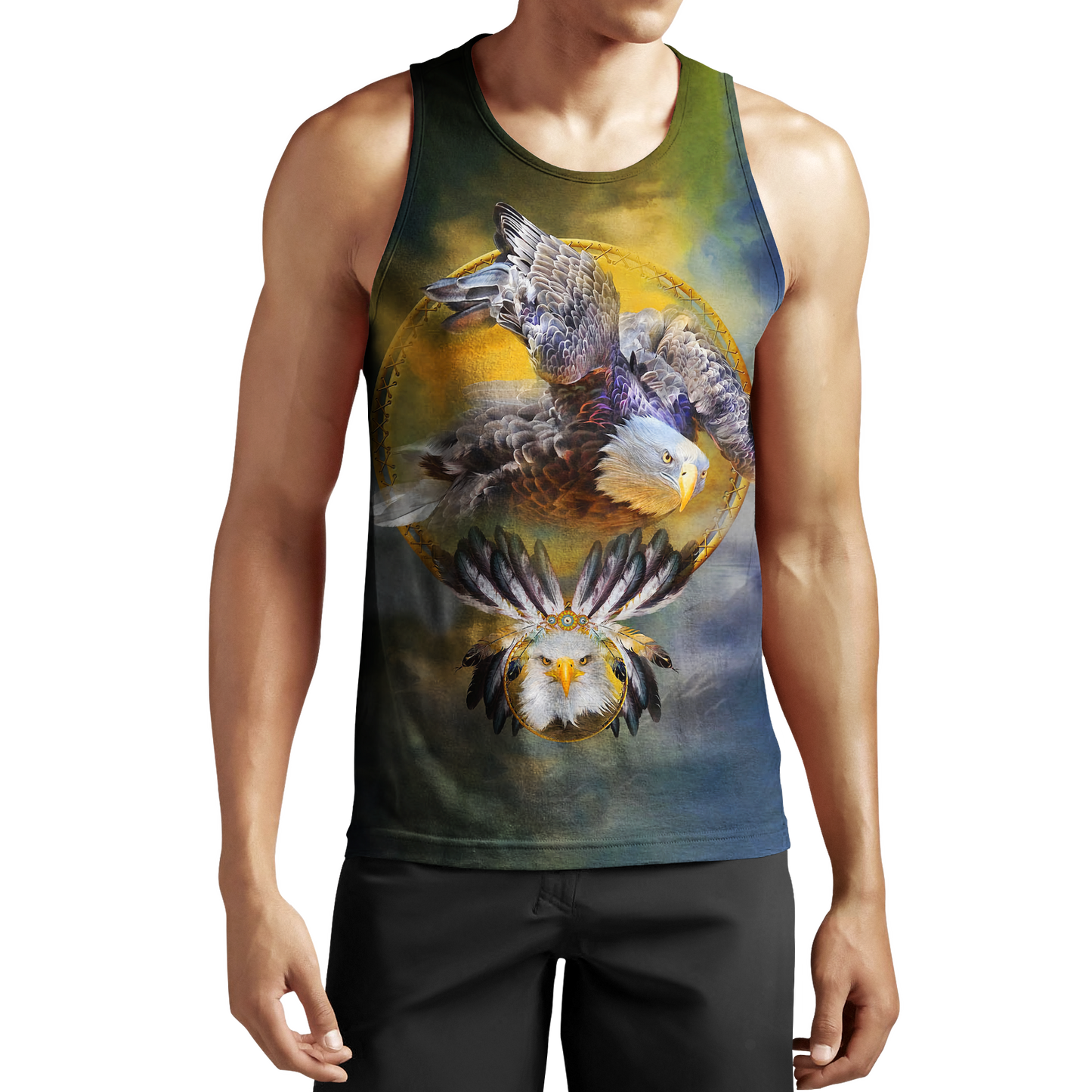 The Great Eagle 3D All Over Print Hoodie DD08242002