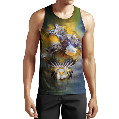 The Great Eagle 3D All Over Print Hoodie DD08242002