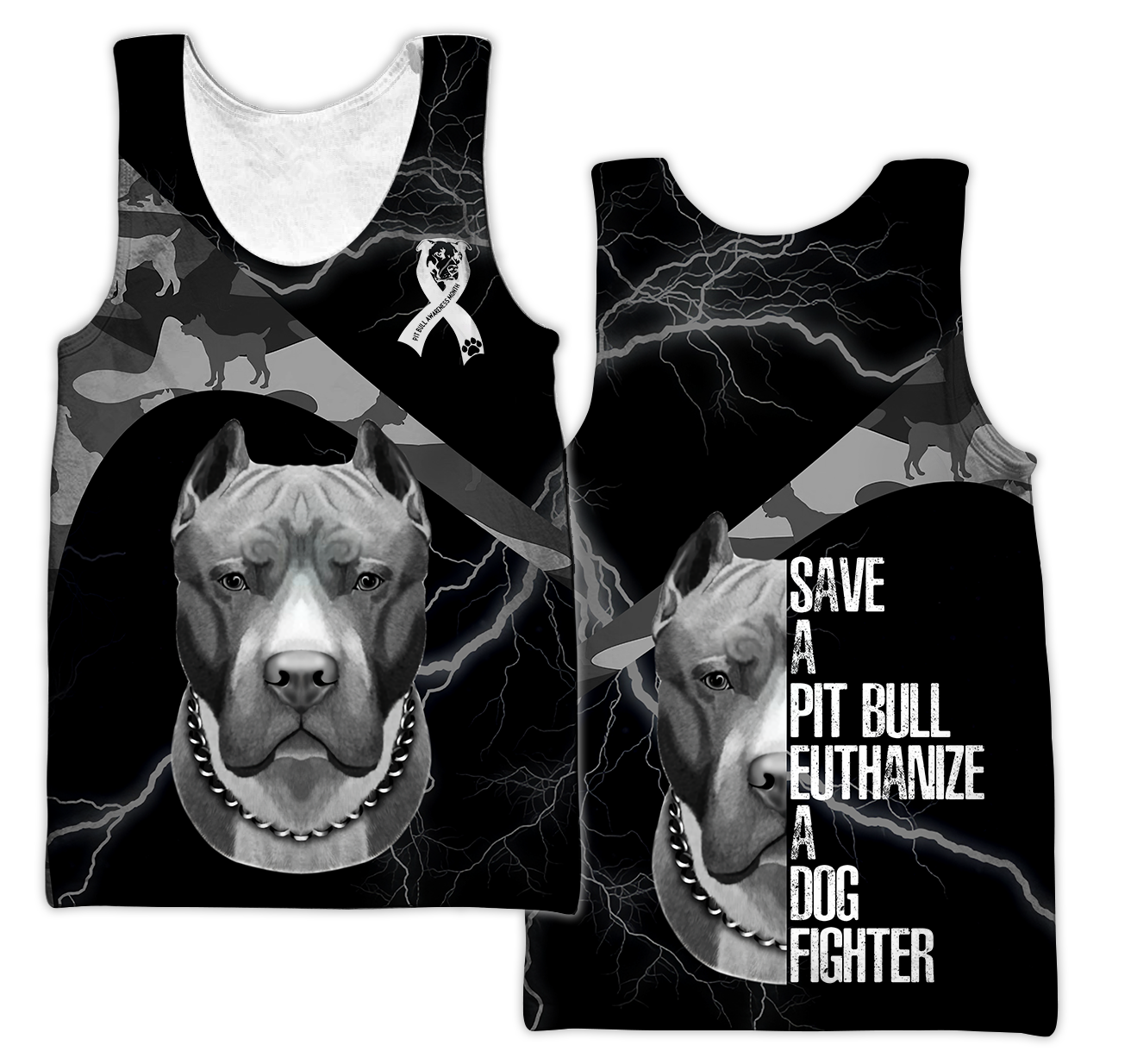 Save A Pit Bull Euthanize A Dog Fighter 3D All Over Print Hoodie DD09212001