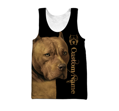 Pitbull custom 3d hoodie shirt for men and women DD08252003
