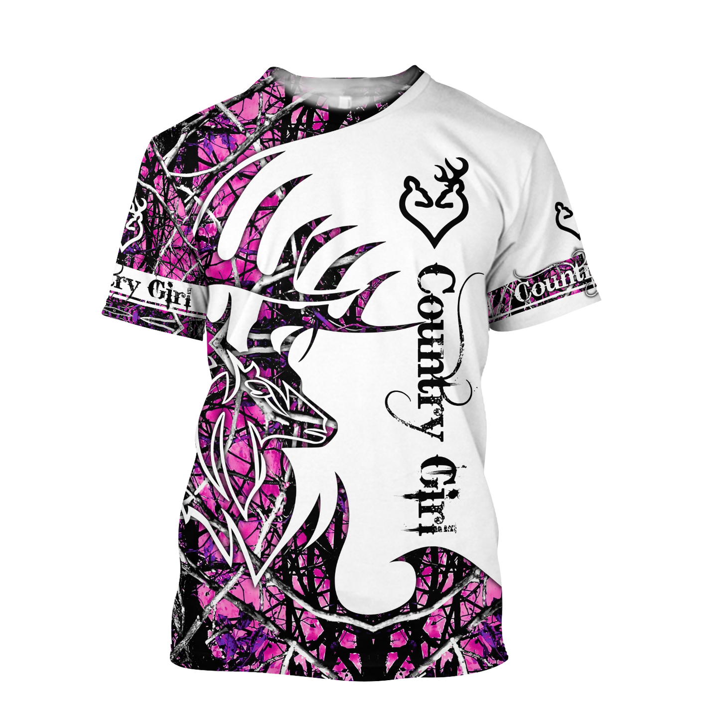 All Over Printed Beautiful Country Girl Hoodie MEI09172001-MEI
