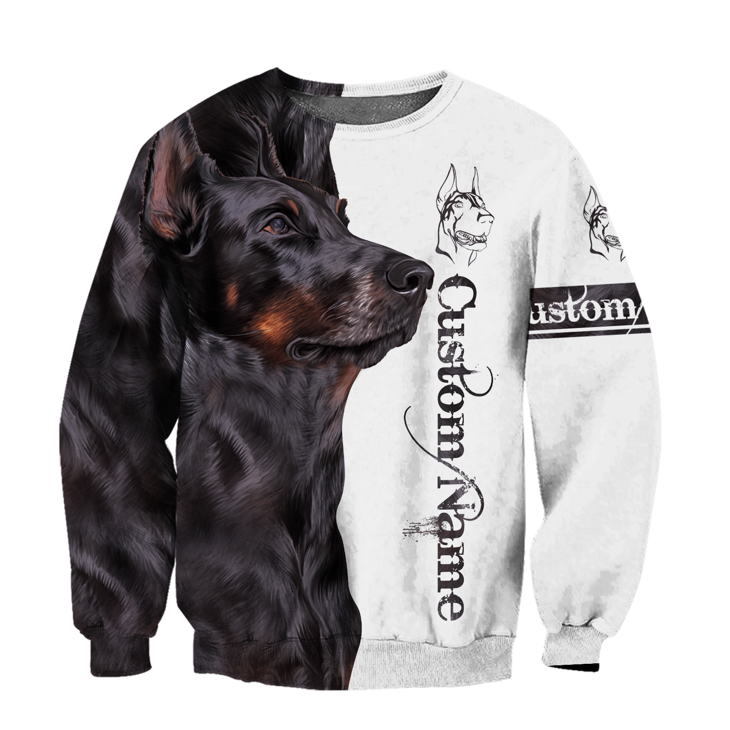 Doberman 3d custom hoodie shirt for men and women DD08292002