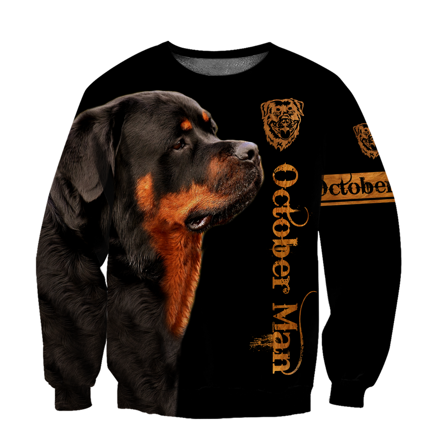 Rottweiler october man 3d hoodie shirt for men and women DD08312004