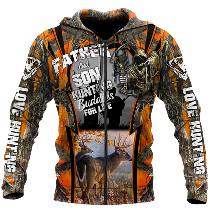 Deer hunting 3d all over printed for men and women DD08202001