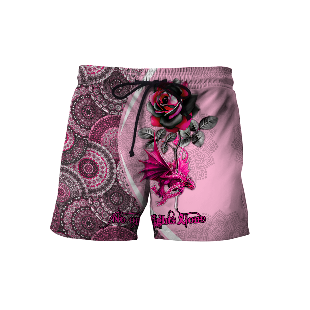 No one fights alone breast cancer hoodie shirt for men and women DD09112002