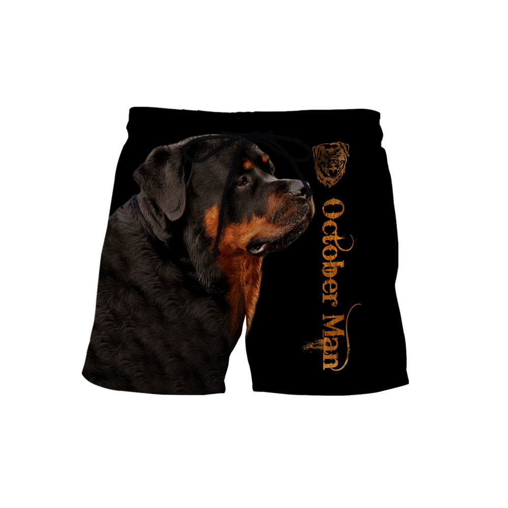 Rottweiler october man 3d hoodie shirt for men and women DD08312004