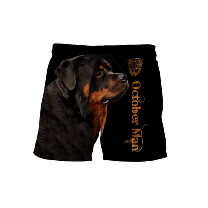 Rottweiler october man 3d hoodie shirt for men and women DD08312004