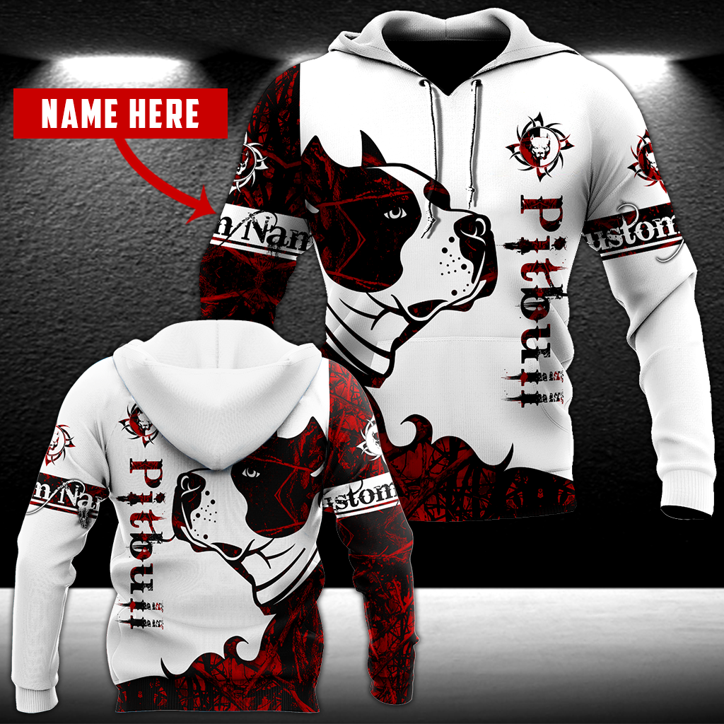 Pitbull custom 3d hoodie shirt for men and women DD08052003S