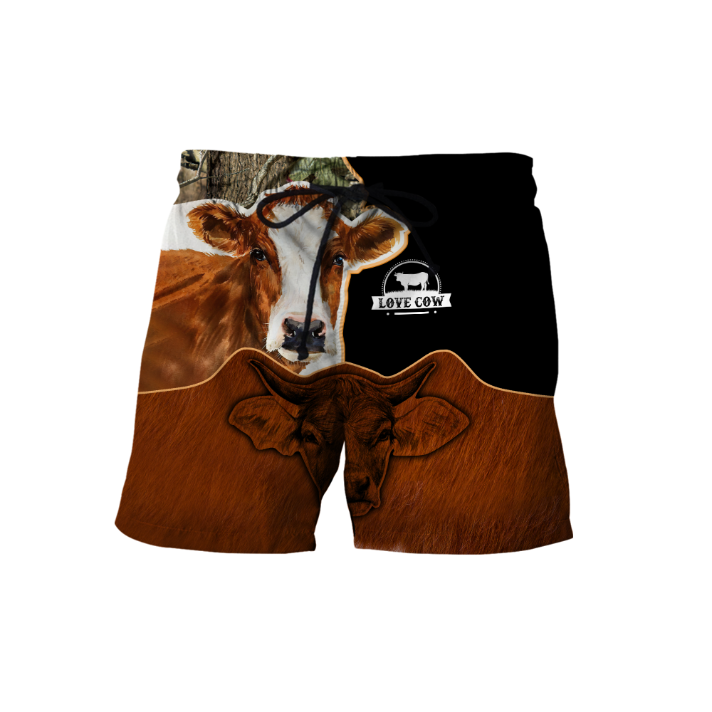 Cow 3d hoodie shirt for men and women DD10302002