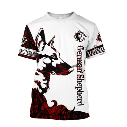 German shepherd custom 3d hoodie shirt for men and women DD08052001S