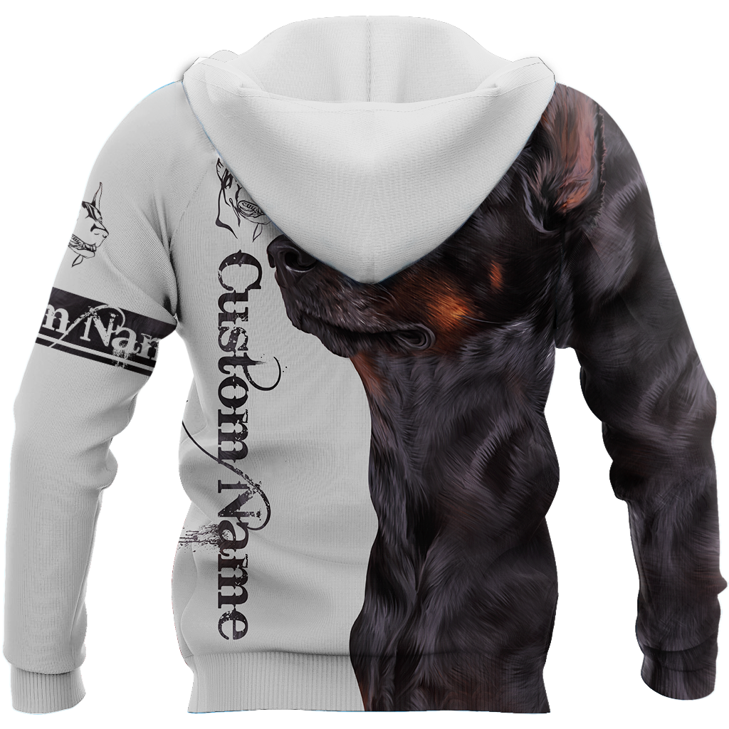 Doberman 3d custom hoodie shirt for men and women DD08292002