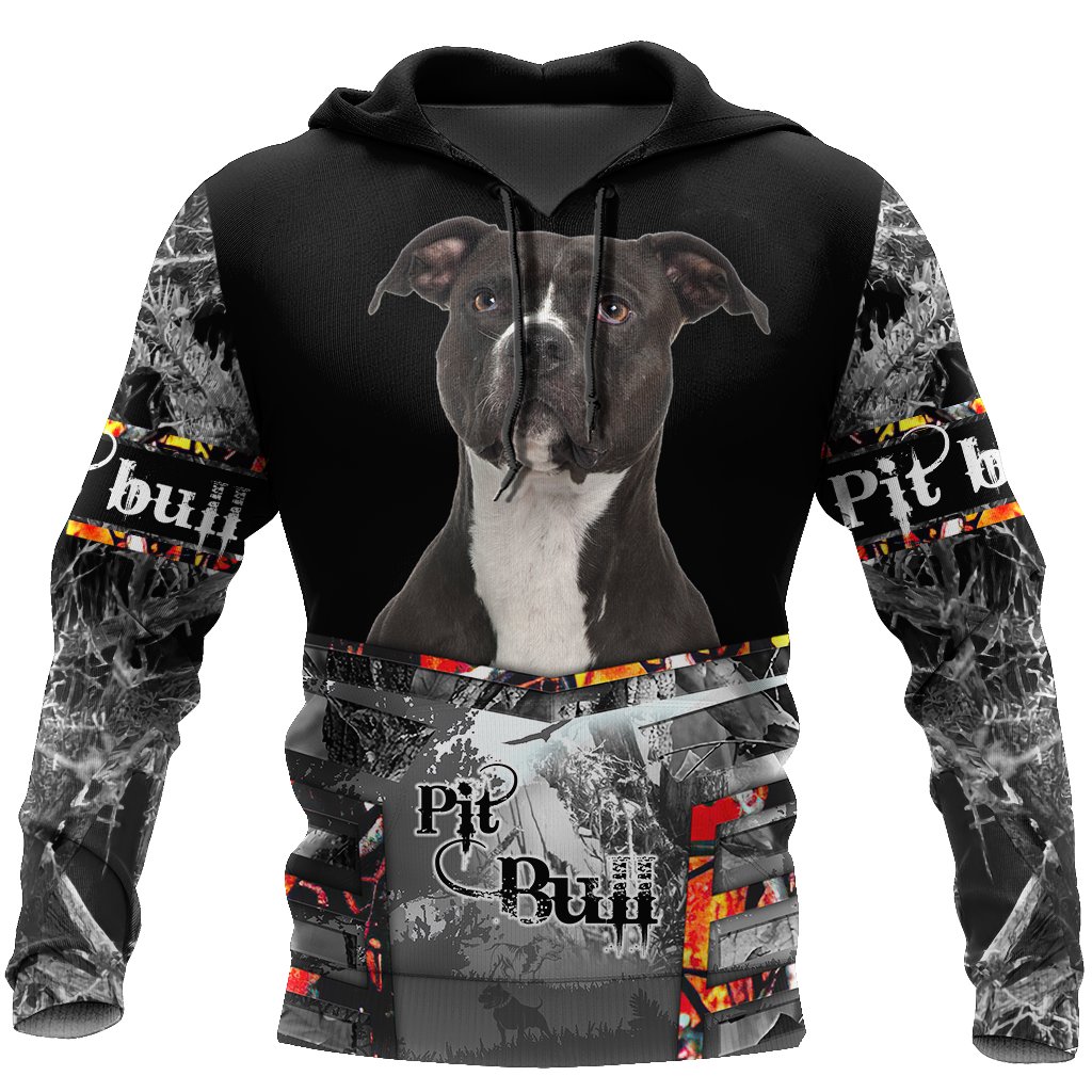 Pitbull 3d hoodie shirt for men and women DD10152001