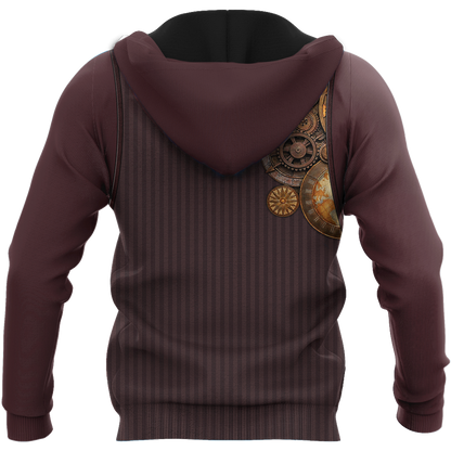 Steampunk Mechanic All Over Printed Hoodie For Men and Women DD10262001