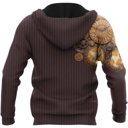 Steampunk Mechanic All Over Printed Hoodie For Men and Women DD10242001ST
