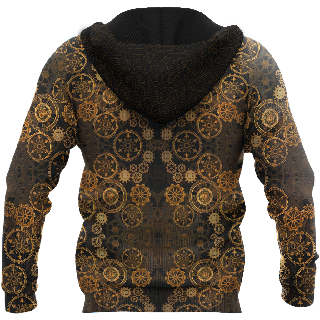 Steampunk Mechanic All Over Printed Hoodie For Men and Women DD10242002CL