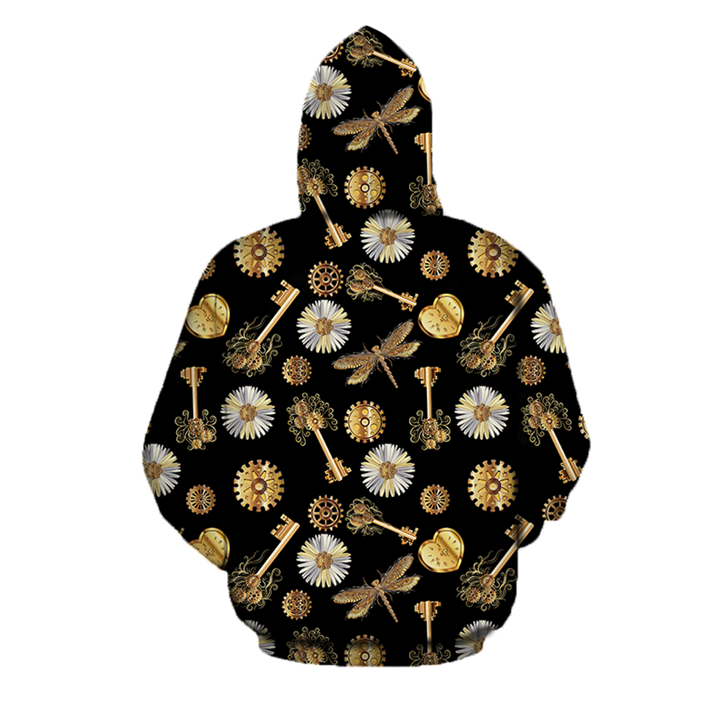 Mechanic Steampunk All Over Printed Hoodie For Men and Women DD10242001CL