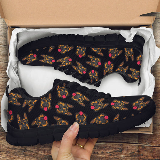 German shepherd sneaker shoes DD07242003S-HG-Women's sneaker-EU36 (US5.5)-Vibe Cosy™