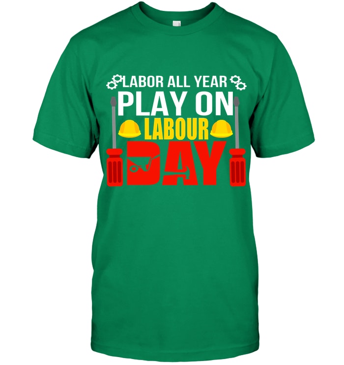 Labour Day HHT25072001-LAM-T-SHIRTS-LAM-T-Shirt-Green-S-Vibe Cosy™
